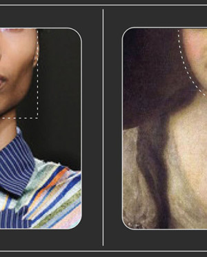 A very personal take on  jawline