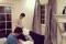Interior works in progress. Подряд по развеске штор.