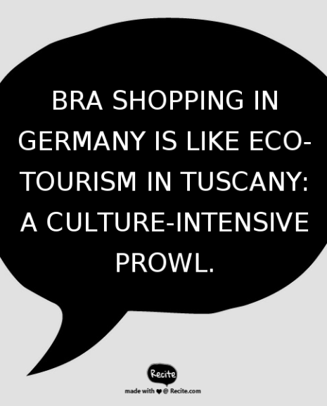 An Entirely Politically Incorrect Take On Bra Shopping