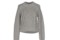 🇷🇺👇 по-русски внизу. A strong, articulate neckline is important for women with gentle jawline, because it provides a much needed stabilizing effect to their looks. Unfortunately, this design detail is hard to find and often comes from the less affordable brands. 💸 This MM6 Margiela cotton jumper currently available on @yoox costs $349 and allows one to practice her  conscious shopping skills. As an image consultant I see an enormous demand for the same design detail in the $99 price range. Find out more how our facial bone structure 💀 dictates our style 🎩in the SKULL section of my blog. Link in bio. Switch to English in the upper left corner. ☝️👈. 💀🎩. 🇷🇺🇷🇺🇷🇺🇷🇺🇷🇺🇷🇺🇷🇺Готовлю для вас новый эпизод Look Makeover и увидела на yoox.com свитер, какие  я часто упоминаю в текстах. У него слабое плечо-реглан, зато очень стабильная горловина, как ожерелье. Для S-типажей с античными подбородками, это важная деталь. Похоже, он недостаточно короткий, сильно ниже косточки, но все равно обещающая модель. Хлопок. Стоит $349. 💰🙁, но хорошо смикшированы рисунки и этот маленький – как фитбит – кант на рукаве, как ни странно, выводит свитер на новый уровень. 📍Как носить:
📌с белой юбкой карандаш. 📌с серой юбкой той же тональности, что свитер. 📌с розовой, коралловой и желтой юбкой карандаш, той же тональности, что и свитер. 📌с офисными брюками того же оттенка серого, что и свитер. 📌с белыми джинсами 📌с черными рейтузами и внедорожной обувью (лыжи, дети, дача ⛷🎿🏡👩‍👧‍👦). 📍❌С чем не носить. ❌с черными офисными брюками, ❌с черной офисной юбкой, ❌с джинсами (не белыми) ❌ с  офисным низом более темных  оттенков серого. Если купите, можете присылать фотографии, я помогу оформить. 💀🎩